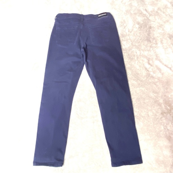Men’s Calvin Klein Dark Blue Pants Cotton (Not Denim) Size 4 - Pre-Loved - Picture 2 of 10